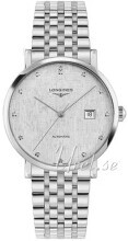 Longines Miesten kello L4.911.4.77.6 Elegant Hopea/Teräs Ø41 mm