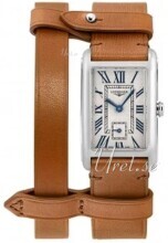 Longines Naisten kello L5.512.4.71.b Dolcevita Hopea/Nahka