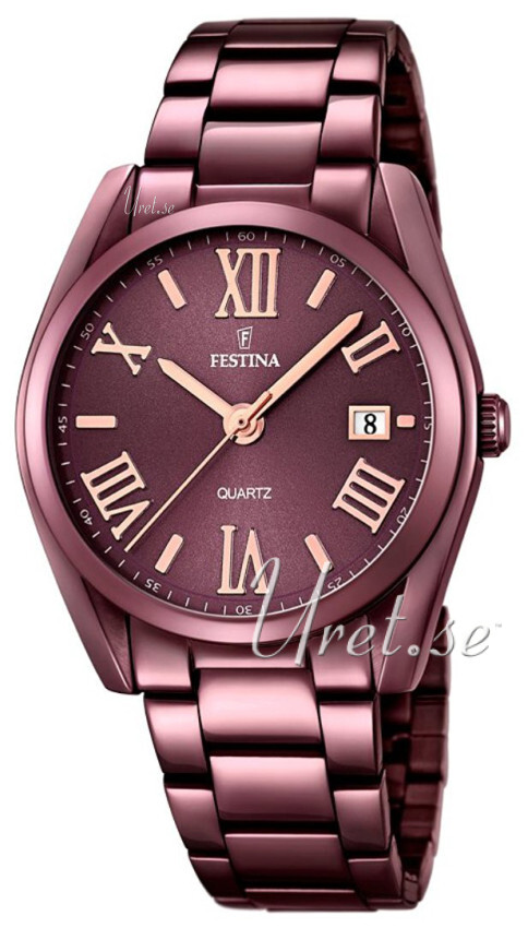 Festina Dress Naisten kello F16865-1 Violetti/Teräs Ø35 mm