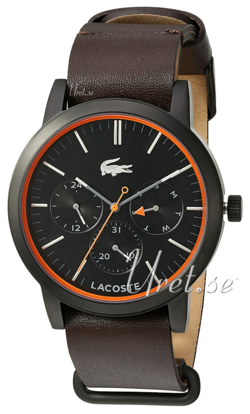 Lacoste Metro Miesten kello 2010877 Musta/Kumi Ø44 mm