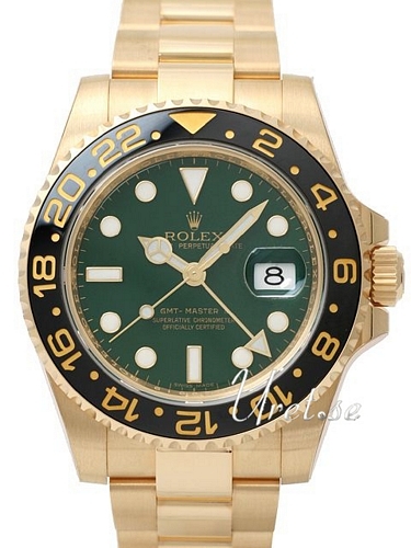 Rolex GMT-Master II Miesten kello 116718LN-0002 Vihreä/18K