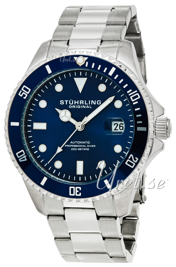 Stührling Original Miesten kello 792.02 Aquadiver Regatta