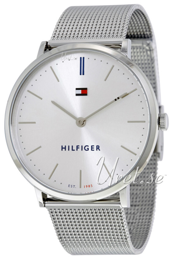 Tommy Hilfiger Miesten kello 1781690 Ultra Slim Valkoinen/Teräs Ø40