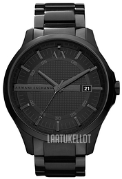 Armani Exchange Hampton Musta/Teräs Ø46 mm AX2104