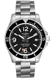Breitling Superocean Ii 42 Musta/Teräs Ø42 mm A17366021B1A1