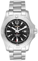 Breitling Colt 44 Automatic Musta/Teräs Ø44 mm A1738811-BD44-173A