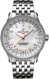 Breitling Navitimer Automatic 35 Valkoinen/Teräs Ø35 mm A17395211A1A1