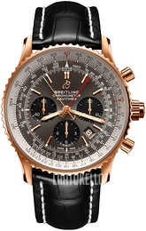 Breitling Navitimer Rattrapante Harmaa/Nahka Ø45 mm RB0311E61F1P1