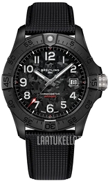 Breitling Avenger Automatic 42 Night Mission Musta/Nahka Ø42 mm S17328101B1X1