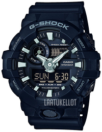 Casio G-Shock Musta/Muovi Ø53.4 mm GA-700-1BER