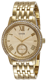 Guess Gramercy Samppanja/Kullansävytetty teräs Ø39 mm W0573L2