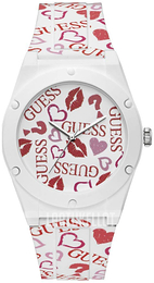 Guess Valkoinen/Kumi Ø42 mm W0979L19