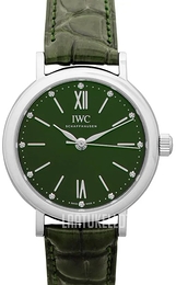 IWC Portofino Vihreä/Nahka Ø34 mm IW357405
