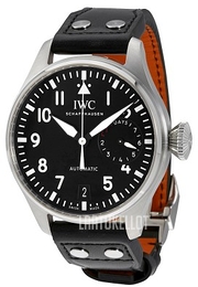 IWC Pilots Musta/Nahka Ø46.2 mm IW501001