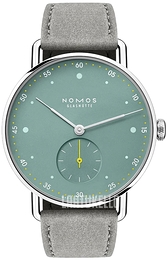 Nomos Glashütte Metro Vihreä/Tekstiili Ø33 mm N-1124.SB
