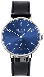 Nomos Glashütte Tangente Neomatik Sininen/Nahka Ø38.5 mm N-146