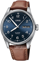 Oris Aviation Sininen/Nahka Ø44 mm 01 752 7760 4065-07 5 22 07LC