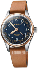Oris Aviation Sininen/Nahka Ø36 mm 01 754 7749 4365-07 5 17 66G