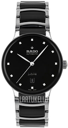 Rado Centrix Musta/Keraaminen Ø39.5 mm R30018742