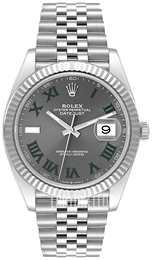 Rolex Harmaa/Teräs Ø41 mm 126334-0022