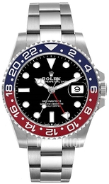 Rolex GMT-Master II Musta/Teräs Ø40 mm 126710BLRO-0002