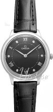 Omega Naisten kello 434.13.30.60.51.001 De Ville Prestige Musta/Nahka