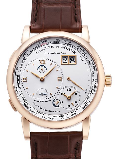 A. Lange & Söhne Lange 1 GMT Miesten kello 116.032