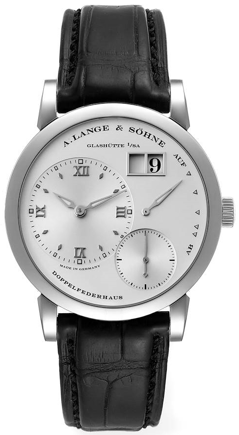 A. Lange & Söhne Miesten kello 191.039 Lange 1 Hopea/Nahka Ø39