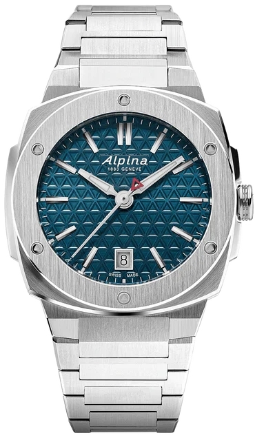 Alpina Miesten kello AL-220TB2AE6B Alpiner Extreme Sininen/Teräs