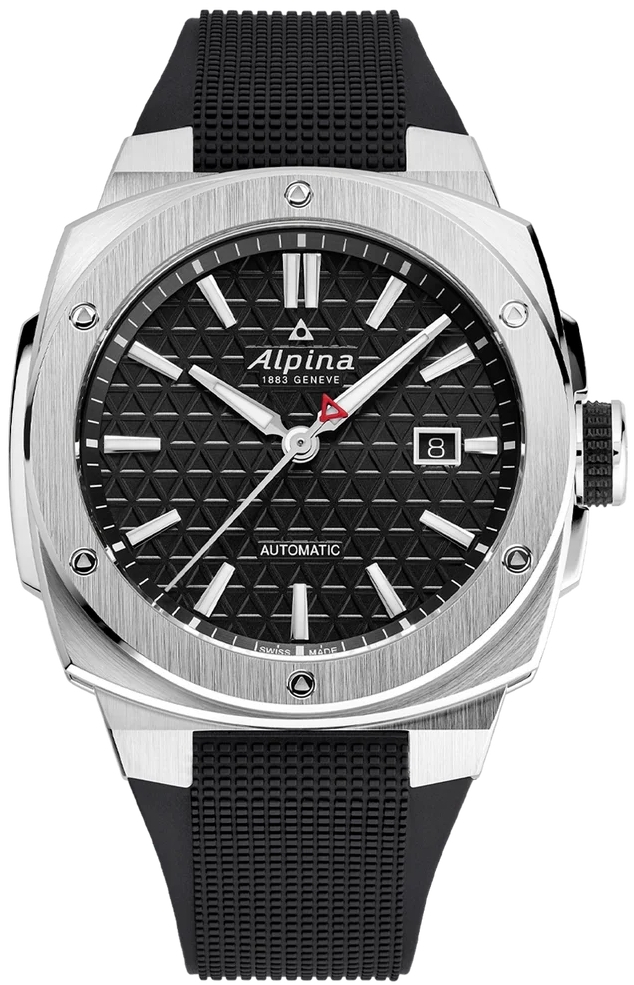 Alpina Miesten kello AL-525B4AE6 Alpiner Extreme Musta/Kumi Ø41 mm