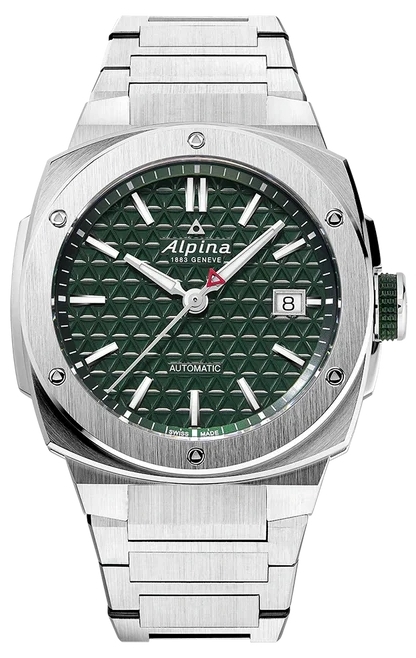 Alpina Miesten kello AL-525GR3AE6B Alpiner Extreme Vihreä/Teräs