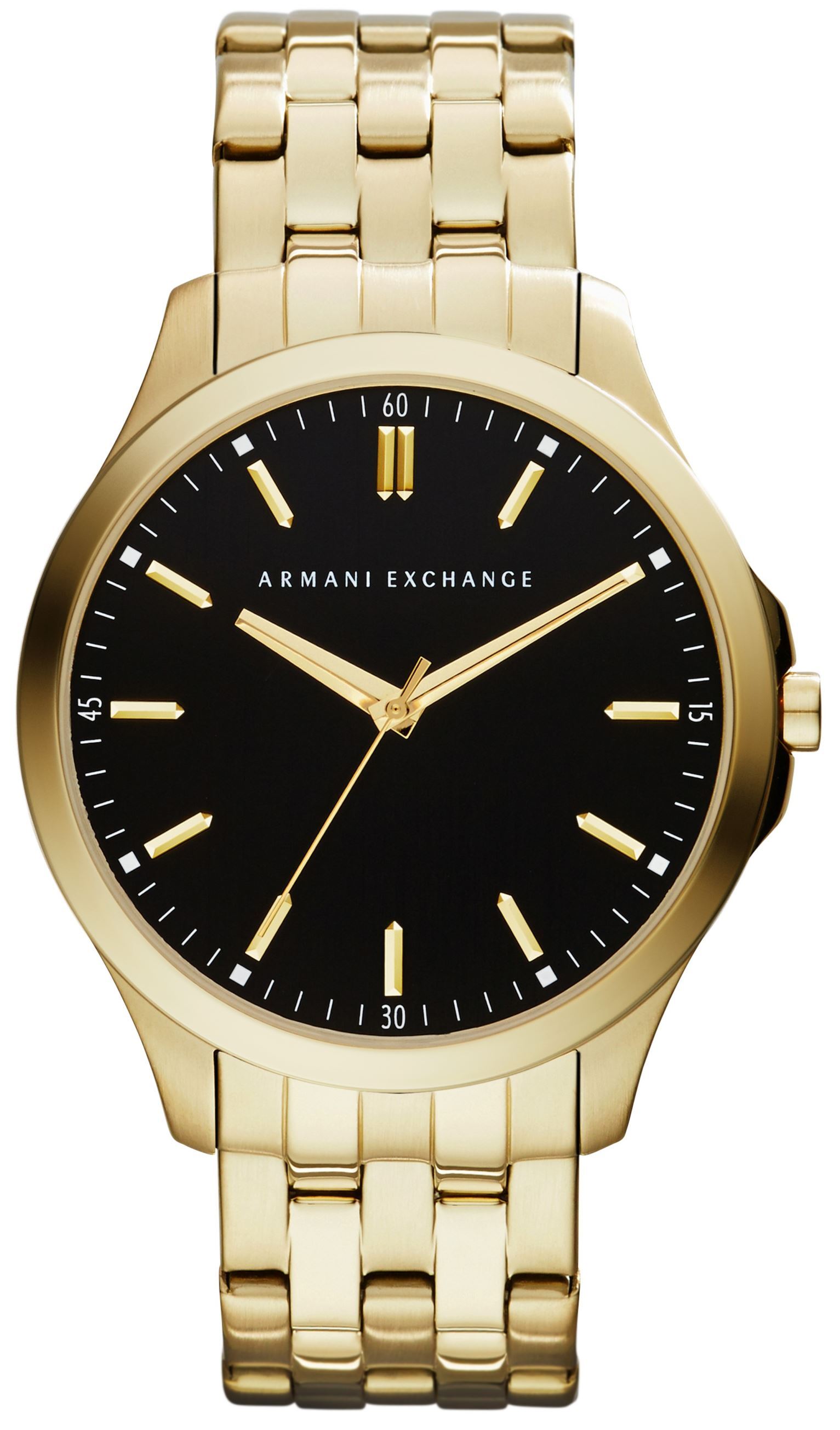 Armani Exchange Miesten kello AX2145 Hampton Musta/Kullansävytetty