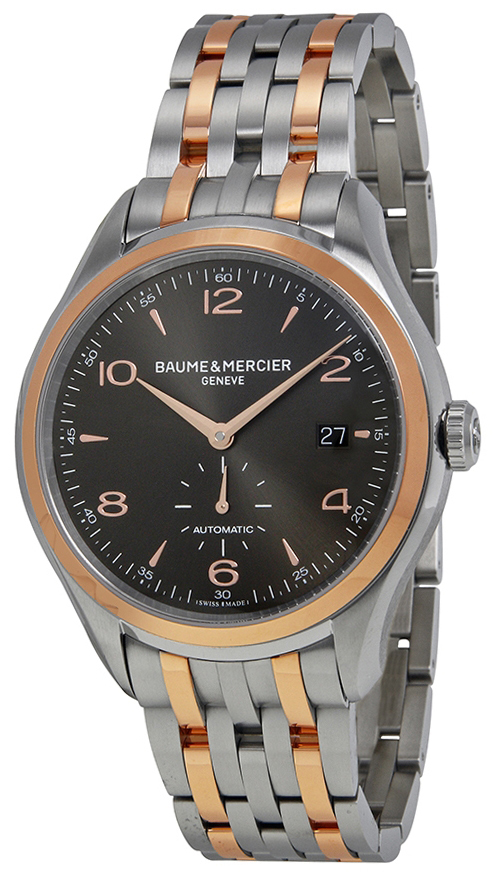 Baume & Mercier Miesten kello 10210 Clifton Musta/18K punakultaa