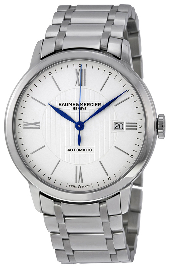 Baume & Mercier Miesten kello 10215 Classima Hopea/Teräs Ø40 mm