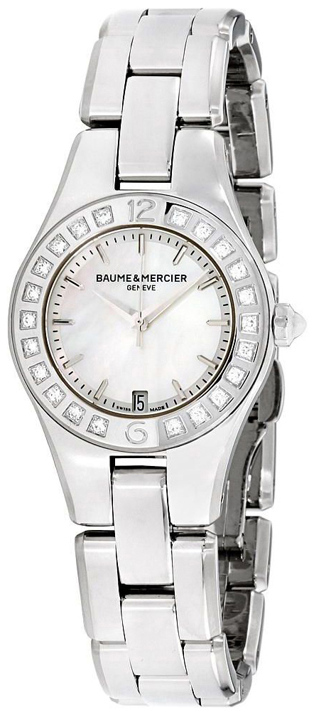 Baume & Mercier Naisten kello M0A10078 Linea Valkoinen/Teräs