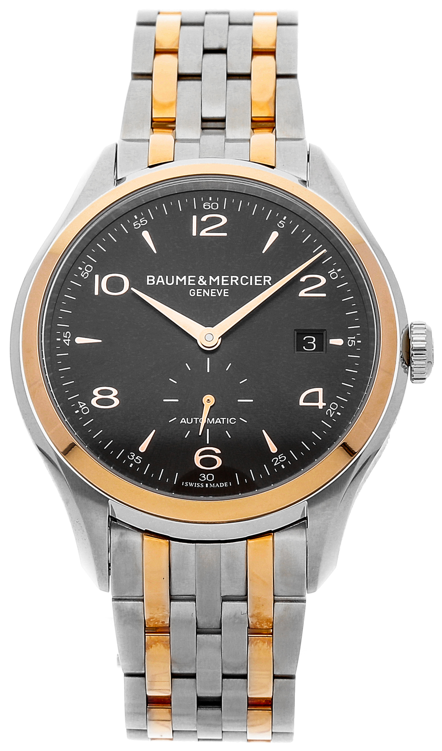 Baume & Mercier Miesten kello M0A10210 Clifton Harmaa/18K