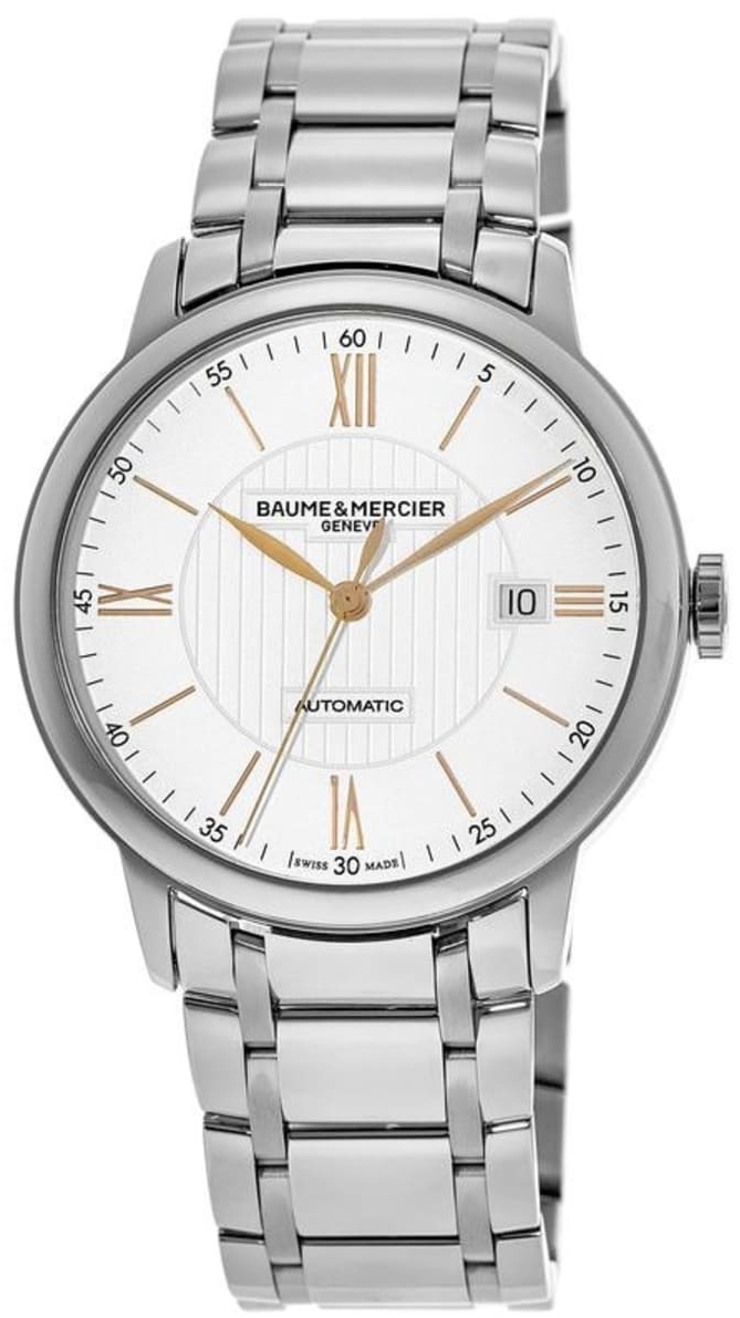 Baume & Mercier Miesten kello M0A10374 Classima Valkoinen/Teräs