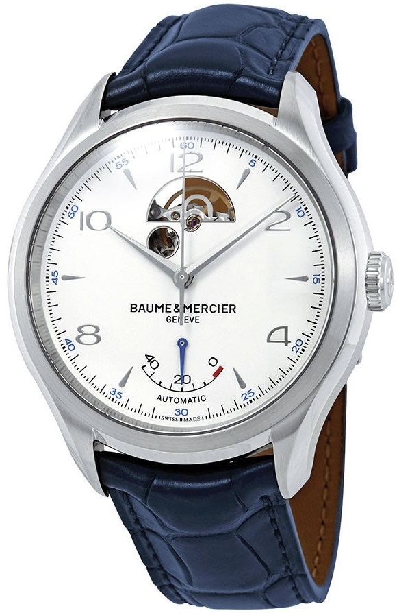 Baume & Mercier Miesten kello M0A10448 Clifton Valkoinen/Nahka