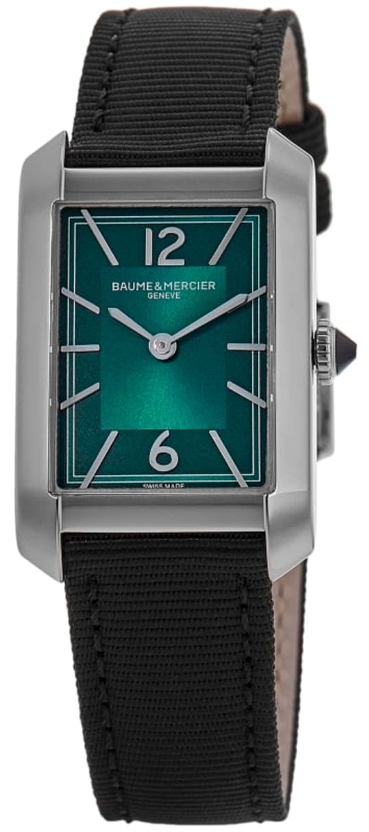 Baume & Mercier Naisten kello M0A10630 Hampton Vihreä/Nahka