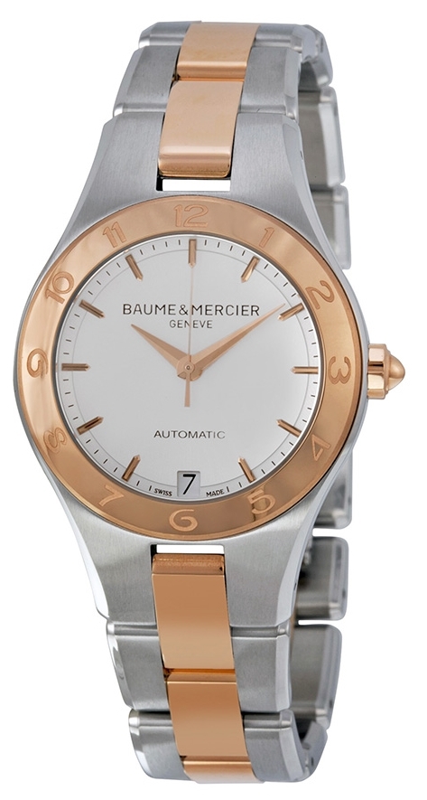 Baume & Mercier Naisten kello MOA10073 LINEA Hopea/18K punakultaa