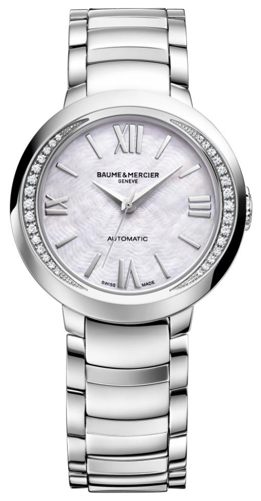 Baume & Mercier Naisten kello MOA10184 PROMESSE Hopea/Teräs Ø30