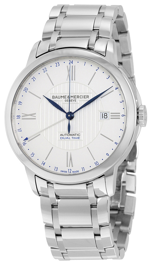 Baume & Mercier Miesten kello M0A10273 Classima Hopea/Teräs Ø40