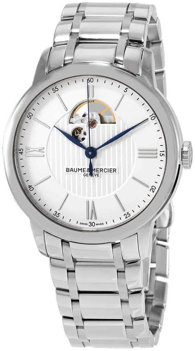 Baume & Mercier Miesten kello M0A10525 Classima Hopea/Teräs Ø42