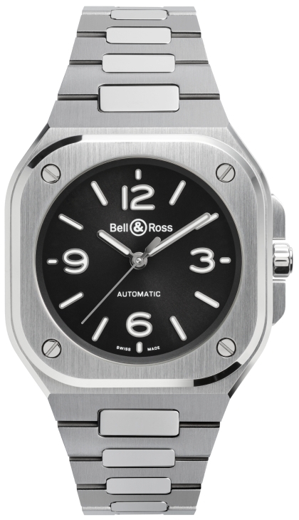 Bell & Ross Naisten kello BR05A-S-BL-ST/SST BR 05 Musta/Teräs