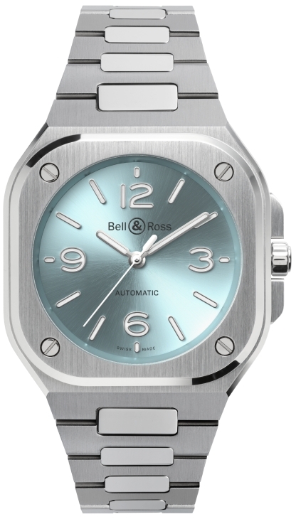 Bell & Ross BR05A-S-BU-ST/SST BR 05 Sininen/Teräs Ø36 mm