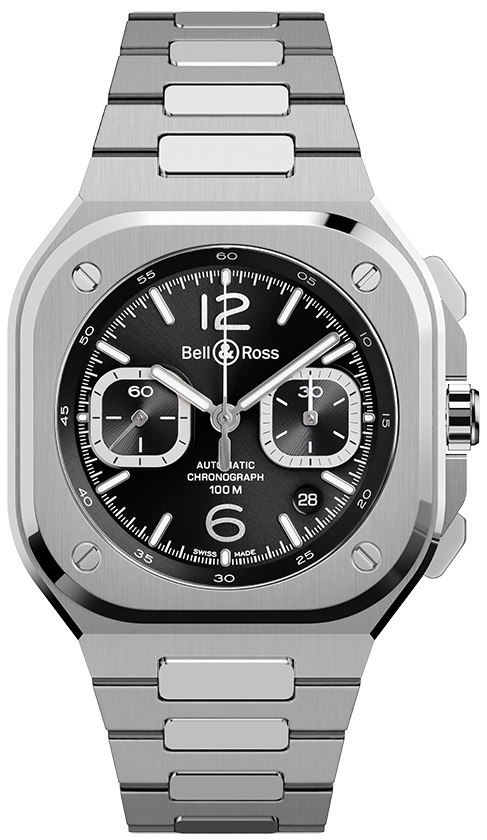 Bell & Ross Miesten kello BR05C-BLC-ST/SST BR 05 Chrono