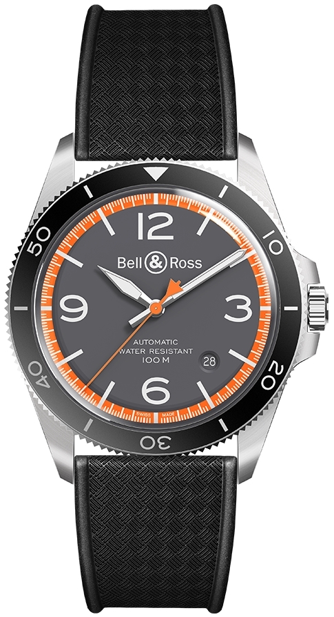 Bell & Ross Miesten kello BRV292-ORA-ST/SRB BR V2-92 Garde-Cotes