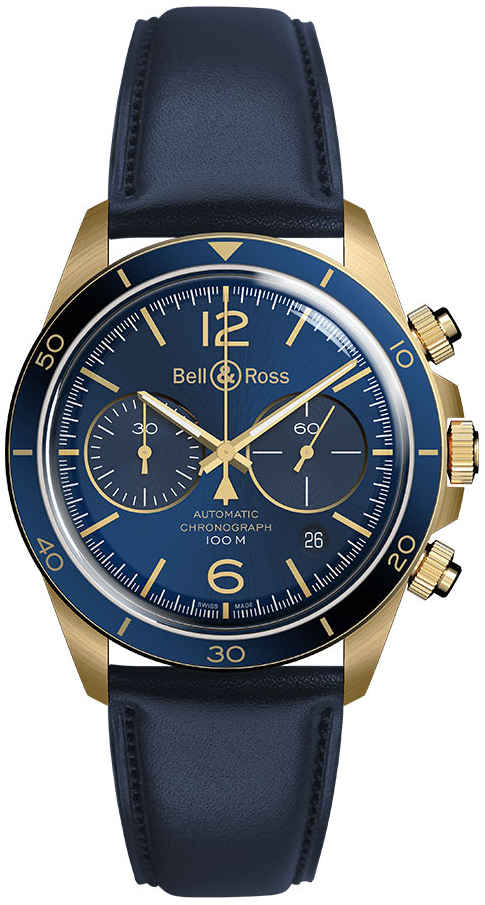 Bell & Ross Miesten kello BRV294-BLU-BR/SCA Br V2-94