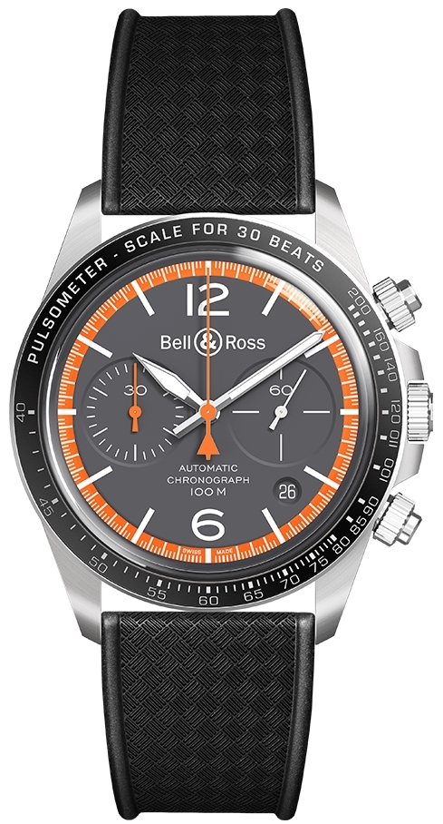 Bell & Ross Miesten kello BRV294-ORA-ST/SRB BR V2-94 Garde-Cotes