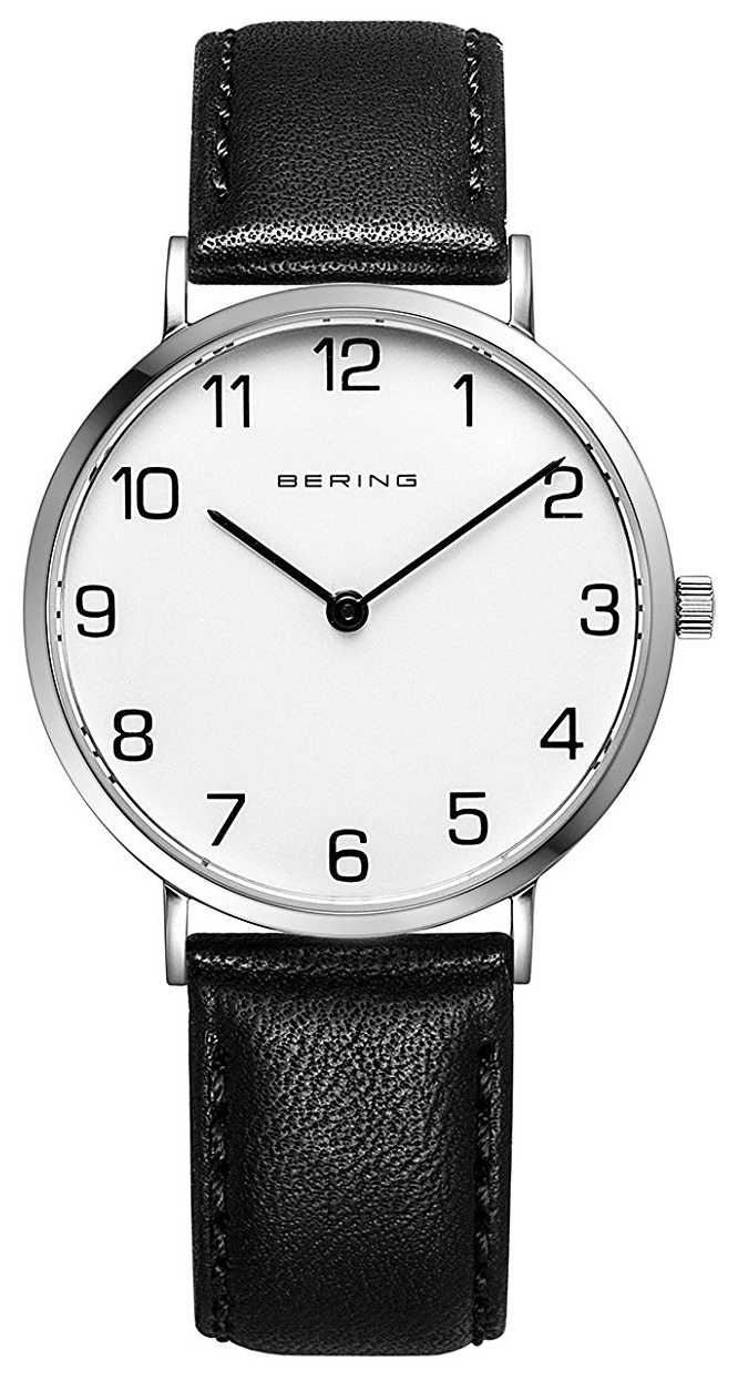 Bering Classic Naisten kello 13934-404 Valkoinen/Nahka Ø34 mm